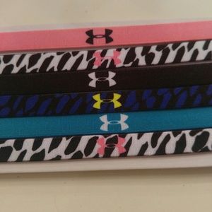 6pc Under Armour Skinny Headbands